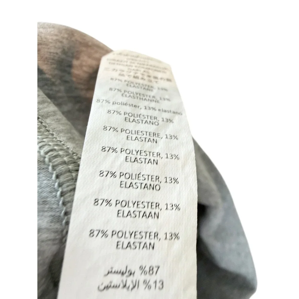 Alo Yoga Alosoft Womens High Waisted 7/8 Leggings Heather Grey Large Activewear